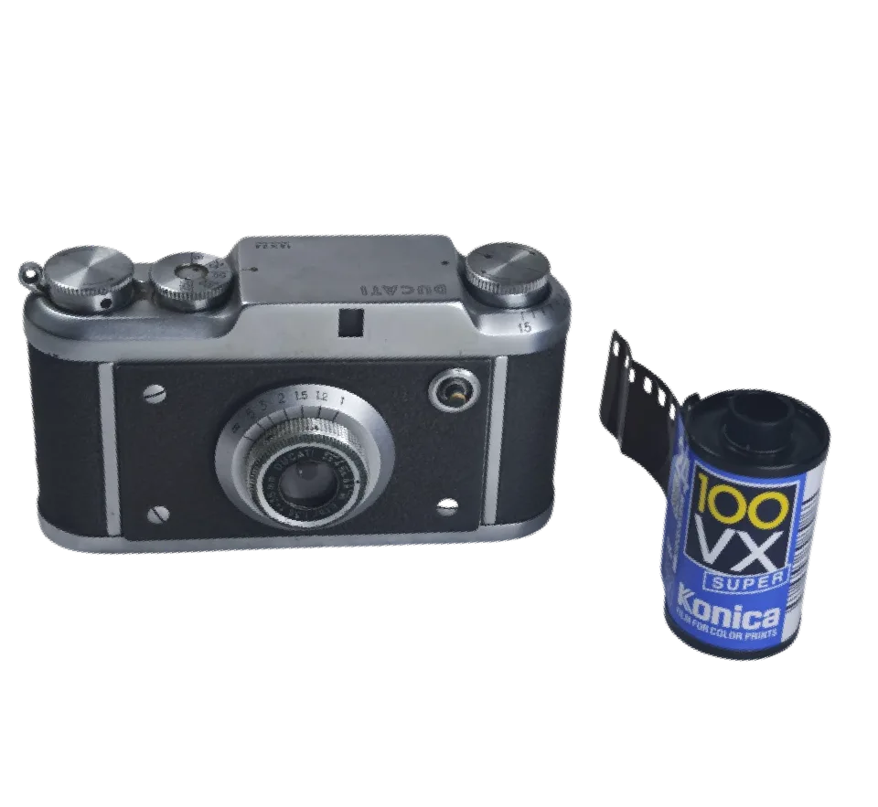 Ducati Simplex — microcámara italiana de medio fotograma, Ducati Meccanica, Bolonia