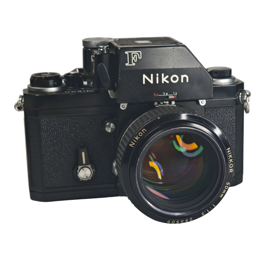 Nikon F with Nikkor 50mm 1.2