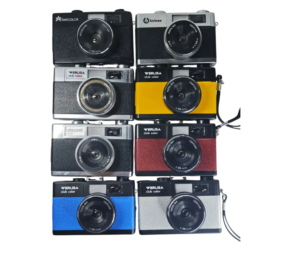 Werlisa Club Color — cámara compacta española de 35mm fabricada entre 1976 y 1985