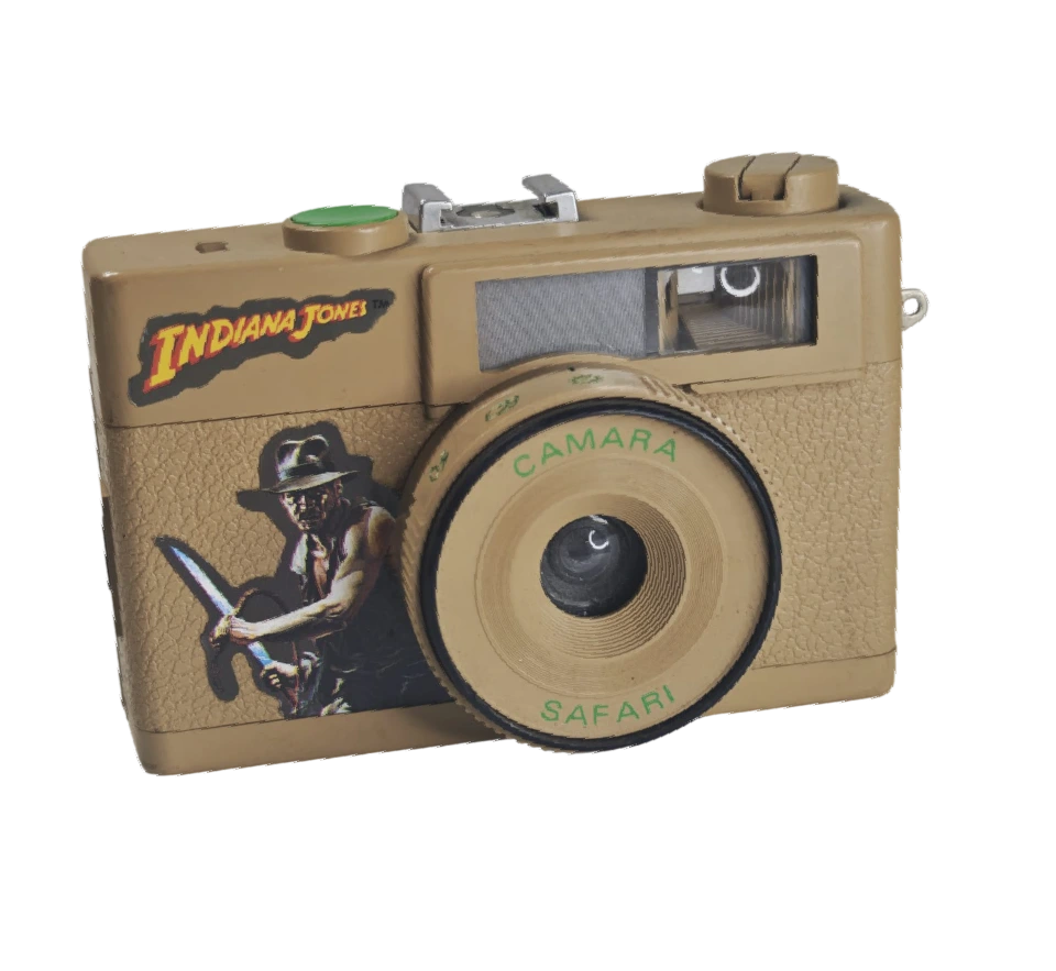 Werlisa Safari con funda de lona — la cámara Indiana Jones
