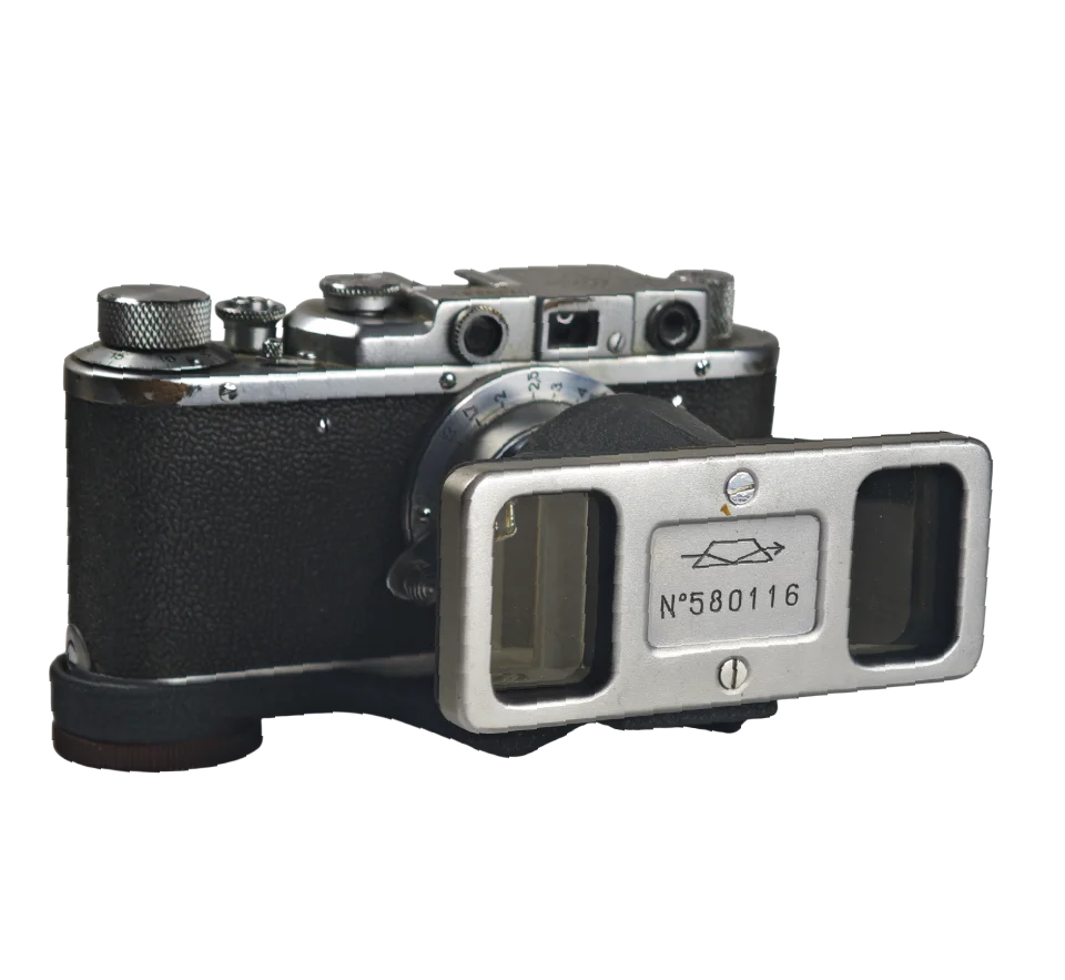 Zorki C1 — telemétrica soviética KMZ con objetivo Industar en la colección de Pol