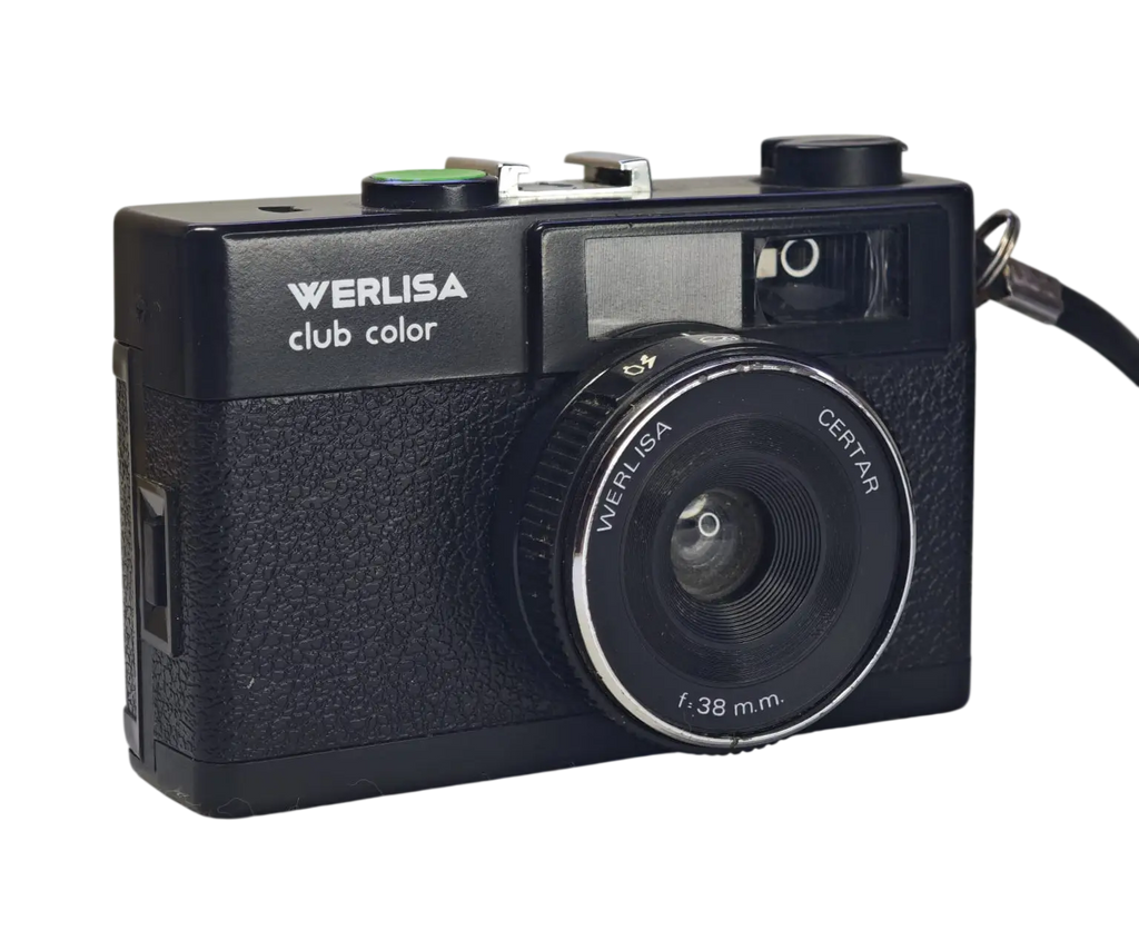 Werlisa club color negra cámara analógica