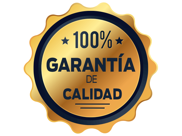 Sello de garantia de calidad